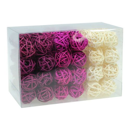 Floristik24 Lataball lajitelma 3cm Erika 72 kpl