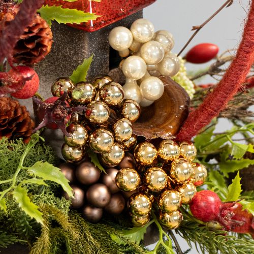 kohteita Peilimarjat Ø1,5cm ruskeankultaiset 140 kpl