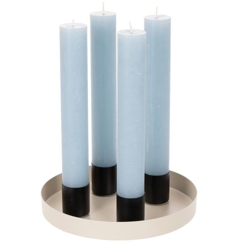 Magneettinen kynttilänjalka, mattapintainen, 4 cm, 4 kpl | Floristik24.fi