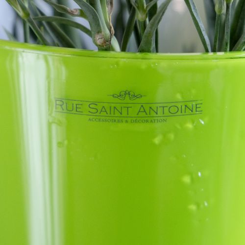 kohteita Maljakko vihreä kukkamaljakko koristeellinen oliivi Ø16,5 cm korkeus 27 cm