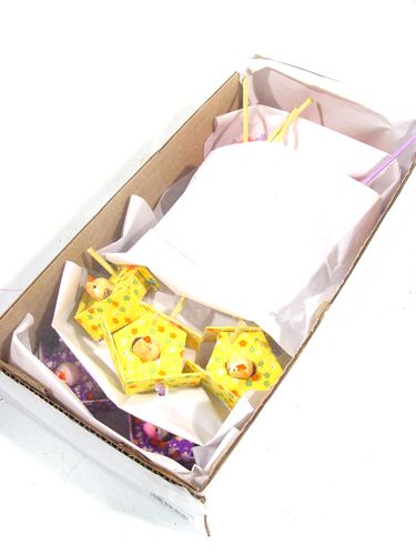 Floristik24 Lintutalo, jossa lintu poimi 3cm 12kpl