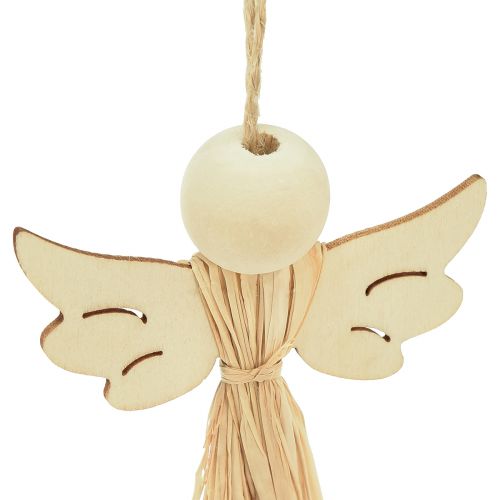 kohteita Jouluenkeli Joulukuusikoristeet enkeli raffia 11cm 12 kpl