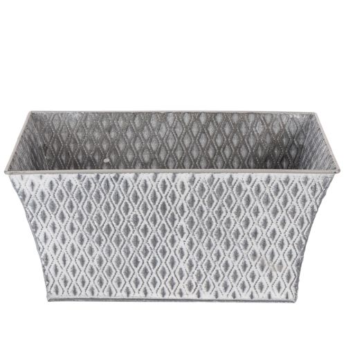 Sinkkikulho timanttikuviolla 30cm × 18cm K15cm | Floristik24.fi