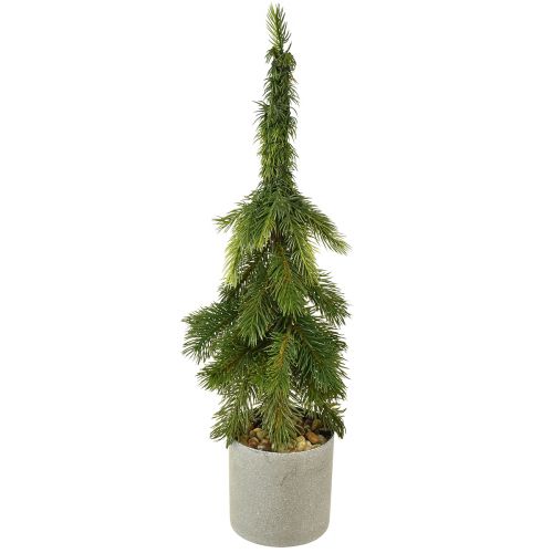 kohteita Keinotekoinen joulukuusi vihreässä ruukussa 55cm