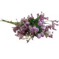 Floristik24 Keinotekoinen kukkakimppu silkkikukkia marjan oksa violetti 51cm