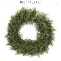 Tekoseppele männynoksista ja pienistä käpyistä, 40 cm | Floristik24.fi