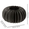 Hunajakennopaperista kurpitsankoristelurengas 24cm 4kpl | Floristik24.fi