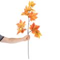 Keinotekoinen vaahteranoksa syksyn koristeeksi 100 cm | Floristik24.fi