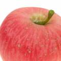 Floristik24 Koristeellinen omena vaaleanpunainen, keltainen Real-Touch 6.5cm 6kpl