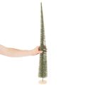 Keinotekoinen joulukuusi puisella jalustalla joulukoristeita varten, 80 cm | Floristik24.fi