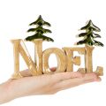 Joulukoriste Noel-teline kahdella kuusella 18cm | Floristik24.fi