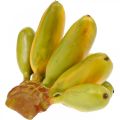Keinotekoinen banaani kimppu, koristeellinen hedelmät, vauva banaanit L7-9cm