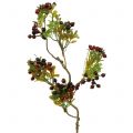 Floristik24 Keinotekoinen marjahaara cotoneaster punainen 50cm 2kpl