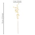 Keinotekoinen marjaoksakoriste, kulta, 70 cm, 3 kpl | Floristik24.fi