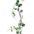 Lehtiseppele vihreä Keinotekoiset viherkasvit deco seppele 190cm