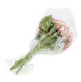 Floristik24 Hortensia pinkki luminen 33cm 4kpl