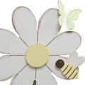 Floristik24 Kukkakoristeet mehiläisellä, puinen koristelu kevääseen H56cm