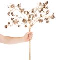 Tekokasvi pavunkukka oksa metallinen joulu 80 cm 3 kpl | Floristik24.fi
