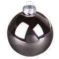Joulukuusipallot hopea-aprikoosilasipallot Ø5cm 24 kpl | Floristik24.fi