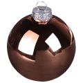 Joulukuusipallot hopea-aprikoosilasipallot Ø5cm 24 kpl | Floristik24.fi
