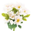 Floristik24 Keinotekoinen jouluruusujen kimppu, joulukimppu, 35 cm, 6 kpl