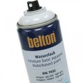 Floristik24 Belton vapaa vesiohenteinen maali harmaa korkeakiilto spray vaaleanharmaa 400ml