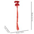 Kuivattuja Craspedia-kukkia, värjättyjä, pitkillä varsilla, 55 cm, 20 kpl | Floristik24.fi