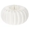 Floristik24 Hunajakennopaperista tehty pyöreä kurpitsarengas, iso, kuivakukkiin ja syyskoristeeseen, 24 cm, 4 kpl