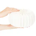 Hunajakennopaperista tehty pyöreä kurpitsarengas, iso, kuivakukkiin ja syyskoristeeseen, 24 cm, 4 kpl | Floristik24.fi