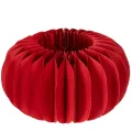 Floristik24 Paperikoriste hunajakenno paperikurpitsa pyöreä moderni pöytäkoriste 24cm 4kpl