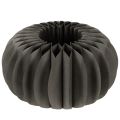 Kurpitsa-hunajakennopaperipöytäkoriste, kokoontaitettava, pyöreä, 34 cm, 2 kpl | Floristik24.fi