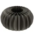 Floristik24 Kurpitsa-hunajakennopaperipöytäkoriste, kokoontaitettava, pyöreä, 34 cm, 2 kpl