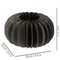 Hunajakennopaperista kurpitsankoristelurengas 24cm 4kpl | Floristik24.fi