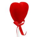 Floristik24 Deco-sydämiä parvi 6cm punainen 18kpl