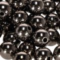 Koristehelmet antrasiittimetalli 14mm 35 kpl | Floristik24.fi