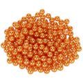 Floristik24 Koristeelliset oranssit helmet, 8 mm, 250 kpl
