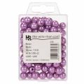 Koristehelmiä Ø10mm violetti 115 kpl | Floristik24.fi