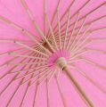 Floristik24 Koristeellinen sateenvarjo vaaleanpunainen Ø60cm K42cm