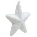 Floristik24 Koristeellinen tähti valkoinen ripustettavaksi 20 cm
