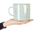 Koristeellinen muki, kukkaruukku, mandala, emaloitu, Ø13cm K12cm | Floristik24.fi