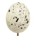 Floristik24 Koristeellinen muna 5cm kepillä 12kpl