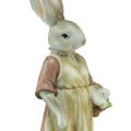 Floristik24 Koristeellinen pupu kani nainen kori Pääsiäismunat koristefiguuri pääsiäinen H37cm