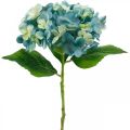 Floristik24 Koristeellinen hortensiansininen tekokukka Keinotekoinen puutarhakukka H35cm