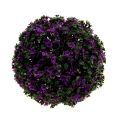 Floristik24 Koristepallo violetti kukista kasvipallo keinotekoinen Ø15cm 1kpl