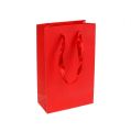 Floristik24 Deco laukku lahjalle punainen 12cm x 19cm 1kpl