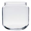 Floristik24 Koristelasi, kukkamaljakko, lasinen lyhty, pöydän koriste Ø10cm K10cm 6kpl.