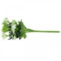 Floristik24 Kukkiva tilli, tekoyrtit, koristekasvi vihreä, valkoinen 49cm 9kpl