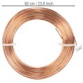 Alumiinilankarulla askarteluun ja kukkakauppoihin, 60m, 500g | Floristik24.fi