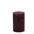 Floristik24 Yksiväriset kynttilät viininpunaiset 60x100mm 4kpl