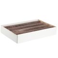 Yksiväriset kynttilät, tikkukynttilät, kupari, 50x300mm, 4 kpl | Floristik24.fi